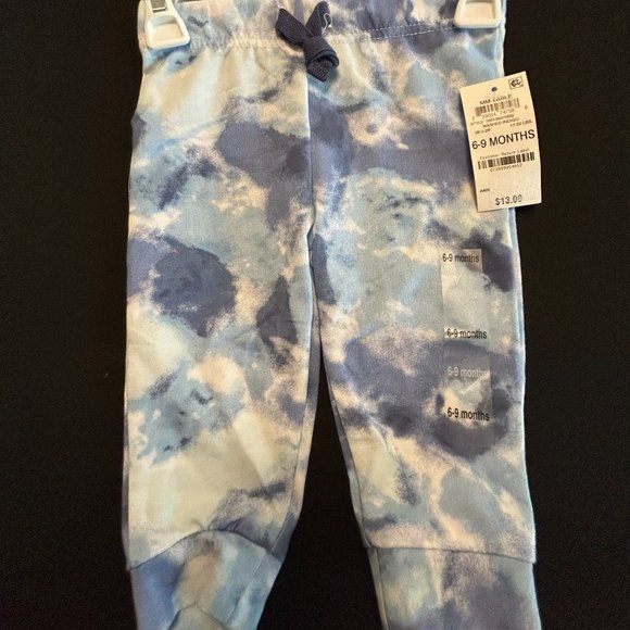 FIRST IMPRESSIONS UNISEXWASHED INDIGO PANTS 6-9 MONTHS - Picture 3 of 6